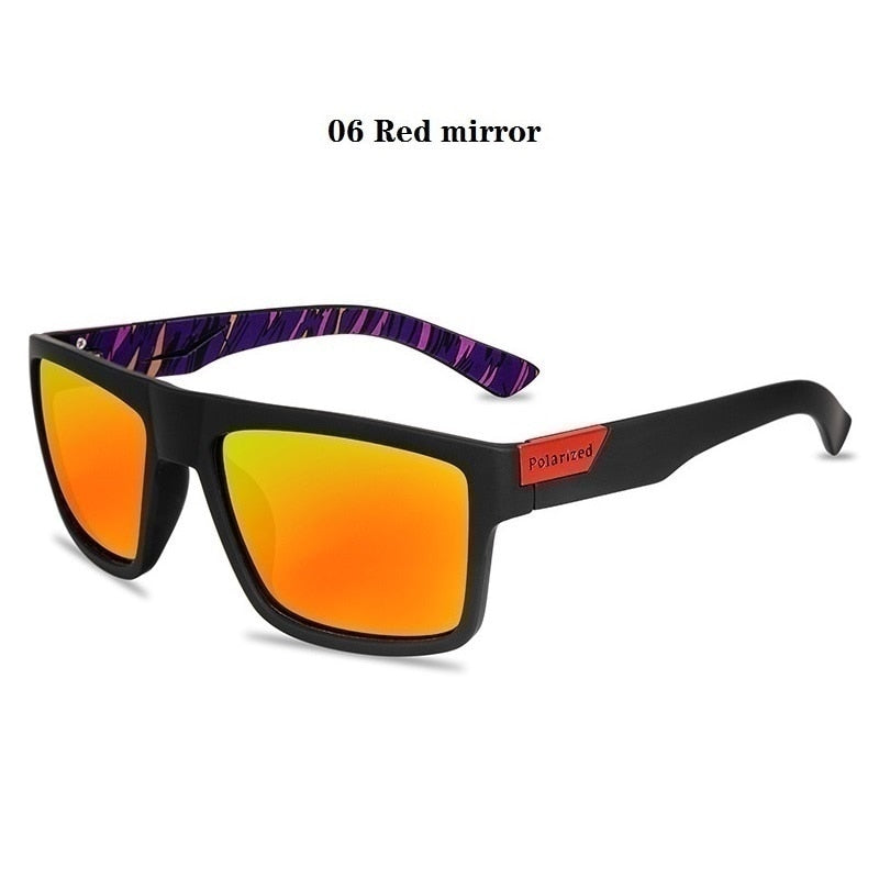 Luxury Square Framed Polarized Sunglasses