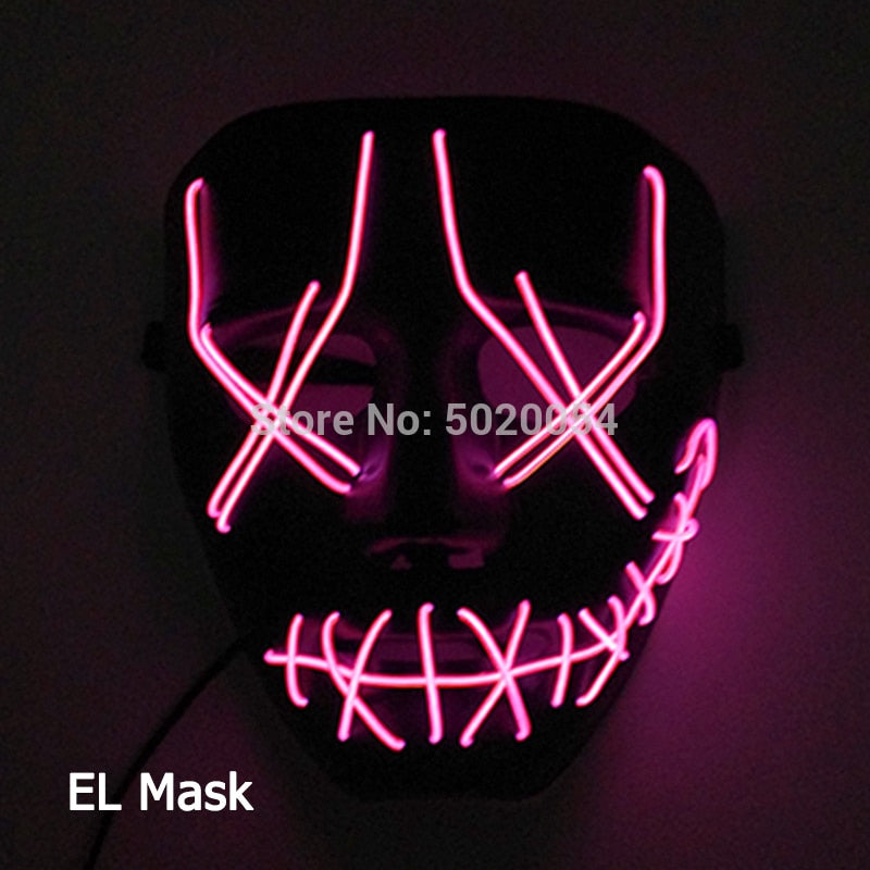 LED Glowing Mask