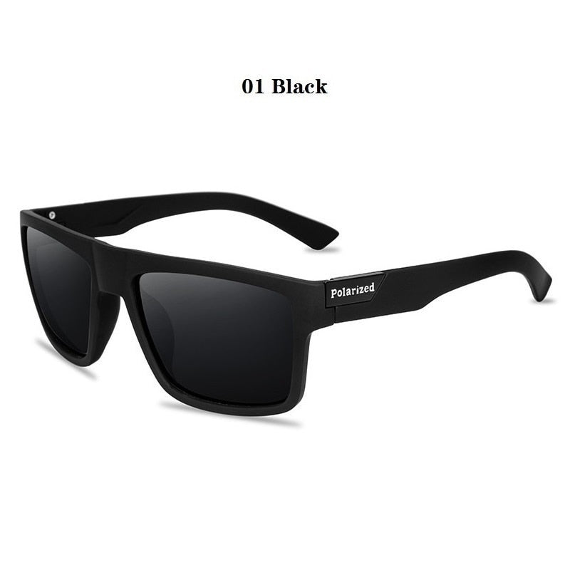Luxury Square Framed Polarized Sunglasses
