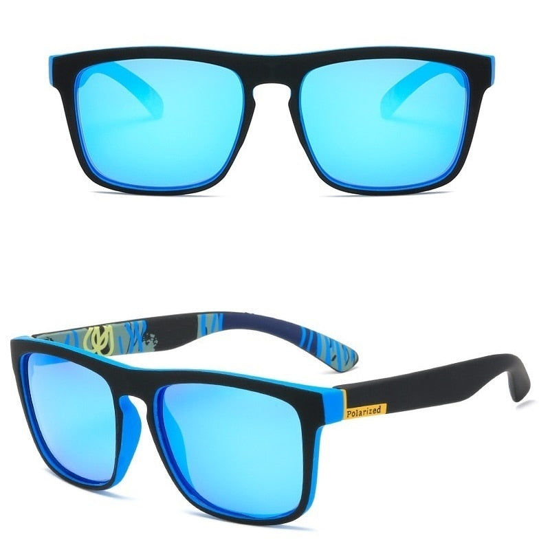 Luxury Square Framed Polarized Sunglasses