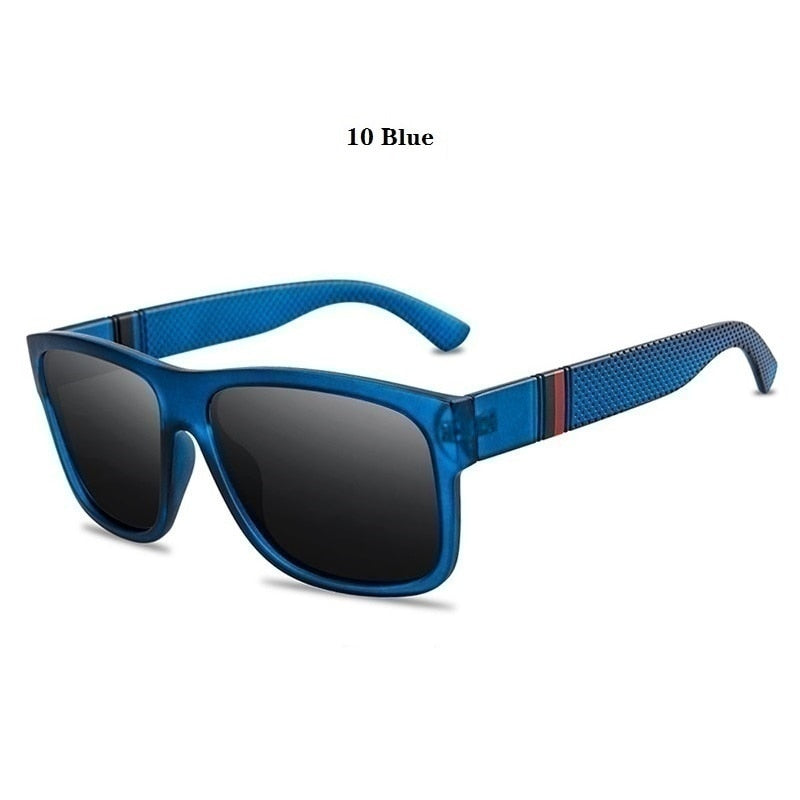 Luxury Square Framed Polarized Sunglasses