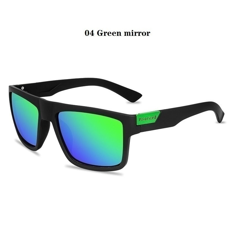 Luxury Square Framed Polarized Sunglasses