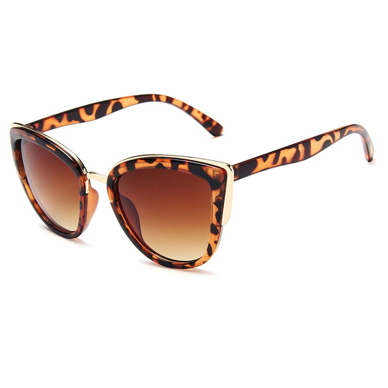 Retro Cateye Sunglasses Vintage Gradient Glasses