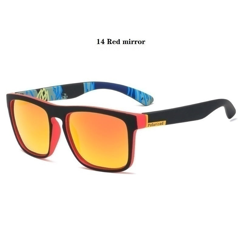 Luxury Square Framed Polarized Sunglasses