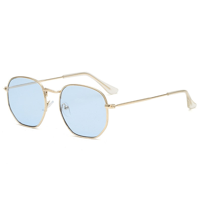 Vintage Metal Designer Sun Glasses