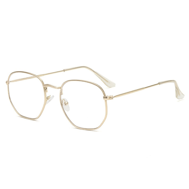 Vintage Metal Designer Sun Glasses