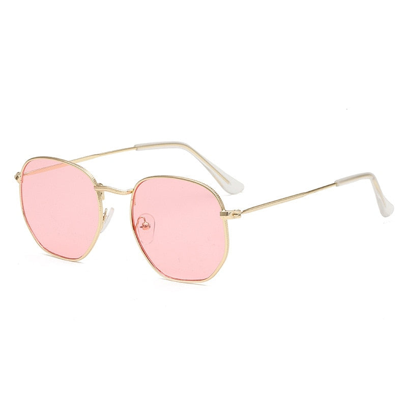 Vintage Metal Designer Sun Glasses