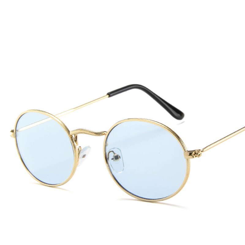 Retro Oval Designer Vintage Sun Glasses
