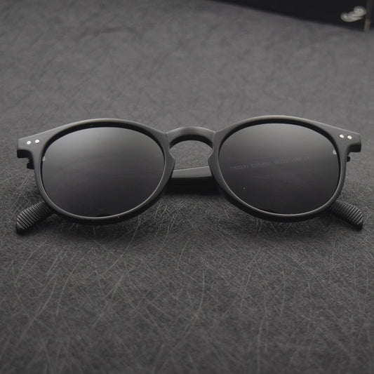 Driving Round Pink Shades Retro