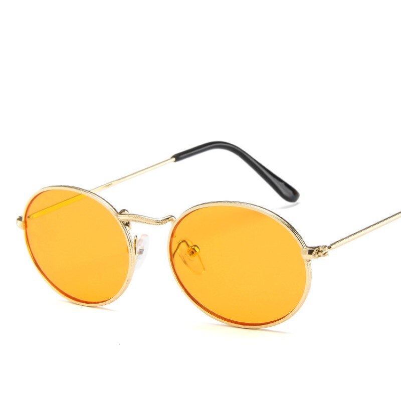 Retro Oval Designer Vintage Sun Glasses