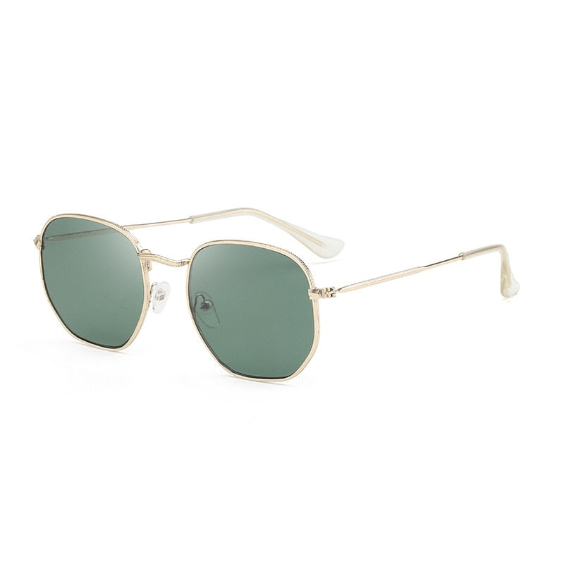 Vintage Metal Designer Sun Glasses