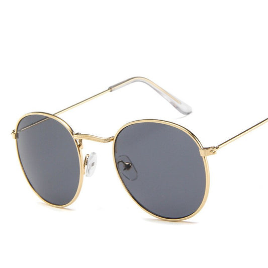 Luxury Vintage Polarized Round Sunglasses