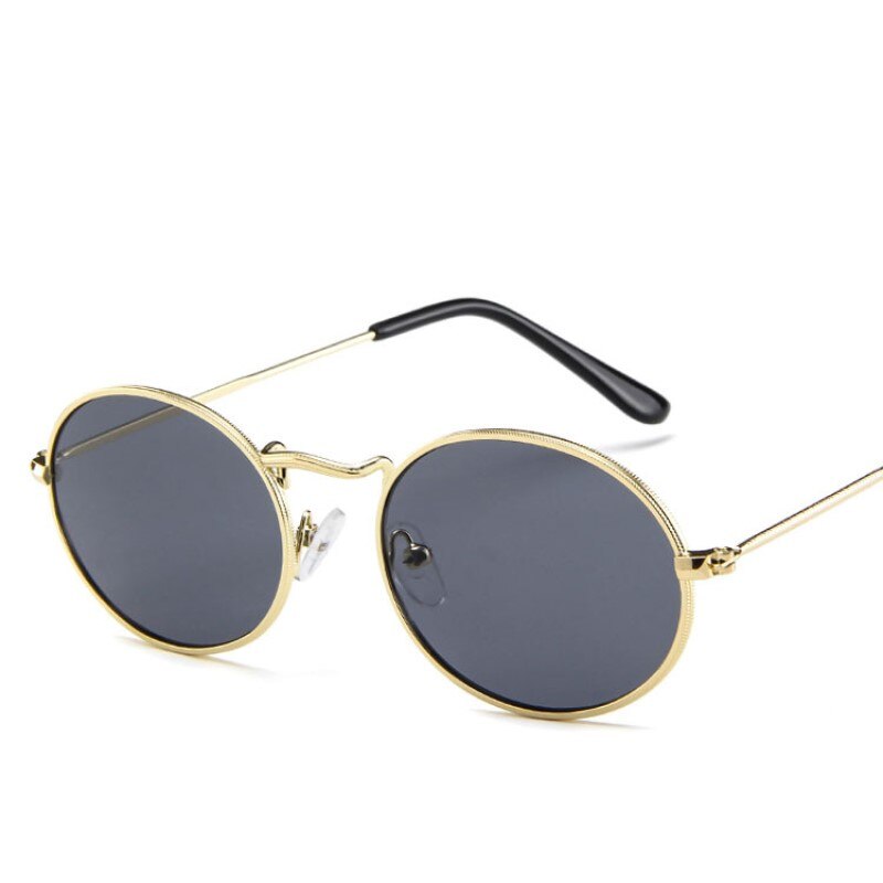 Retro Oval Designer Vintage Sun Glasses
