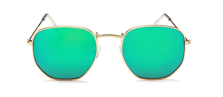 Vintage Metal Designer Sun Glasses