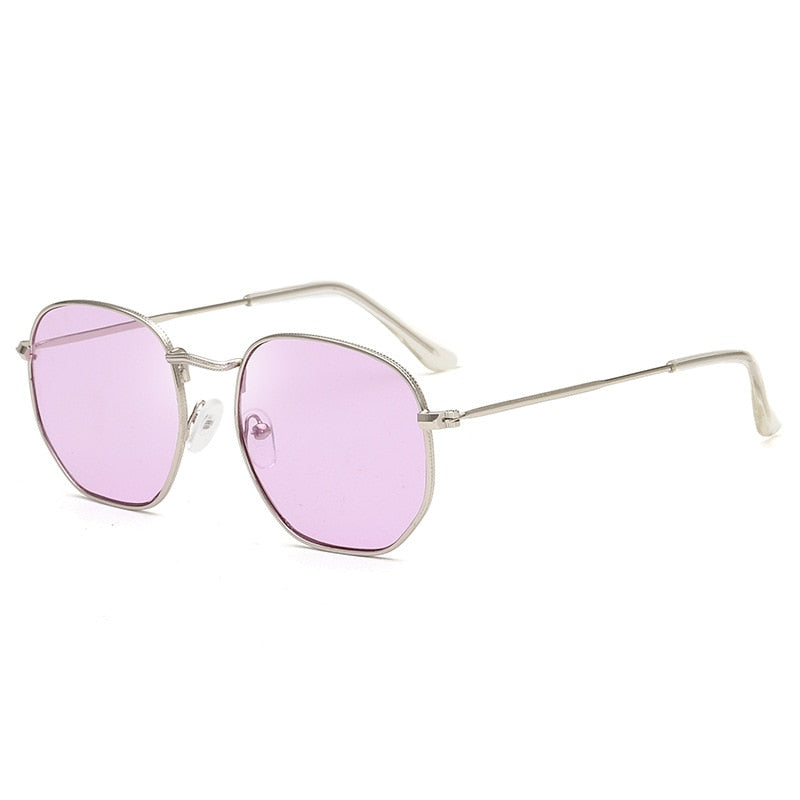Vintage Metal Designer Sun Glasses