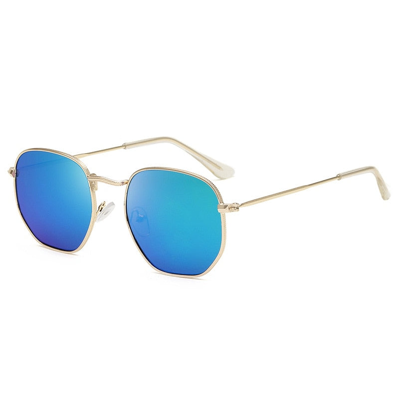 Vintage Metal Designer Sun Glasses