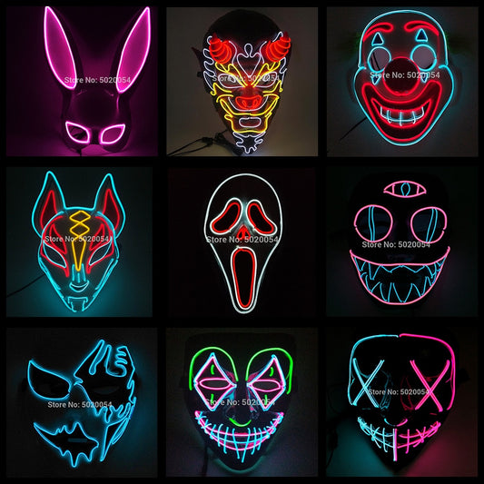 LED Glowing Mask